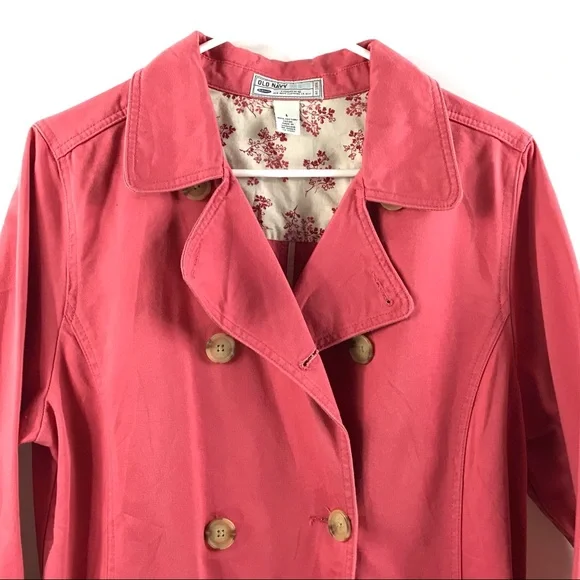 Old Navy Trench Coat - Picture 2 of 5